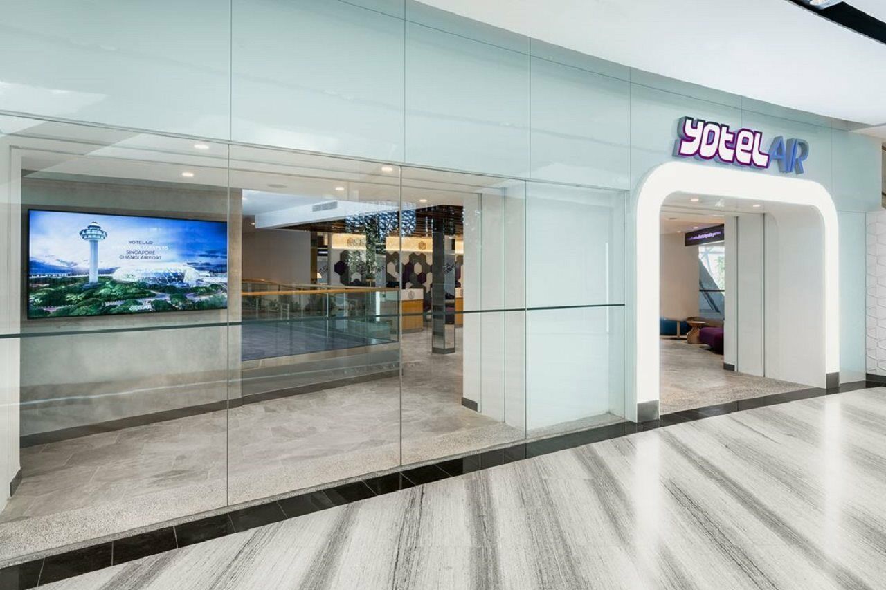 Yotelair Singapore Changi Airport Landside Exteriér fotografie